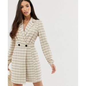 Glamorous Tall Wrap Dress in Check ⚡️ april flash sale this weekend only ⚡️